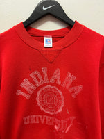 Vintage Indiana University Russell Athletic Crewneck Sweatshirt Sz M
