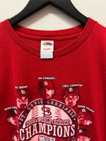 ST. LOUIS CARDINALS 2006 WORLD SERIES CHAMPION Official T-SHIRT (XL)