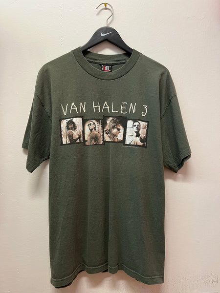 Vintage Van Halen 3 World Tour 1998 T-Shirt Sz L