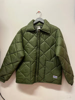 Vintage Big Smith New with Tags Green Quilted Jacket Sz L