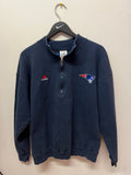 Vintage New England Patriots adidas 1/2 Zip Sweatshirt Sz L