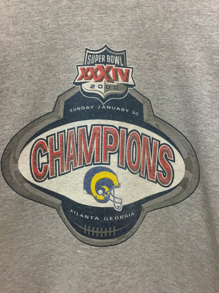 Vintage 2000 Rams NFC Champions Super Bowl XXXIV Sweatshirt