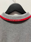 Polo Ralph Lauren Gray Long Sleeve Polo Shirt Sz L