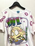 Vintage Rugrats Dil Pickles Babe of the Month T-Shirt Sz L