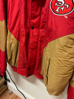 San Francisco 49ers Embroidered Zipped Jacket Sz XL
