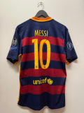 FC Barcelona Messi # 10 Nike Soccer Jersey Sz L