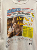 Nolan Ryan Texas Rangers 1991 7th No Hitter Game T-Shirt Sz XXL