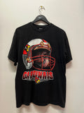 Vintage University of Louisville Cardinals Football Large Graphics T-Shirt Sz L