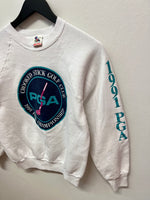 Vintage 1991 PGA Championship Crooked Stick Golf Club Crewneck Sweatshirt Sz M