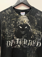 Disturbed Heavy Metal Band Grim Reaper T-Shirt Sz L