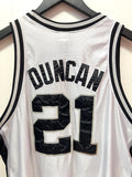 San Antonio Spurs Tim Duncan #21 NBA Jersey Sz 52/XL