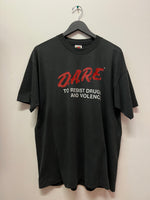Vintage D.A.R.E. to Resist Drugs and Violence t-Shirt Sz XL