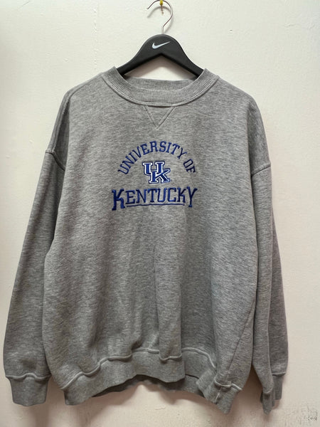 UK University of Kentucky Embroidered Crewneck Sweatshirt Sz XL