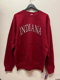 IU Indiana University Embroidered Crimson Red Sweatshirt New with Tag