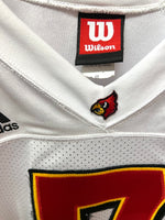 University of Louisville Cardinals #7 Football Wilson Jersey Sz 48