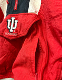 IU Indiana University 1/2 Zip Pullover Starter Jacket Sz S