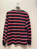 Tommy Jeans Embroidered Long Sleeve Polo Sz M