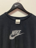Vintage Gray Tag Nike Swoosh Black T-Shirt Sz XL