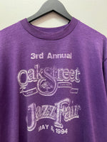 Vintage 1994 Louisville Oak Street Jazz Fair T-Shirt Sz XL
