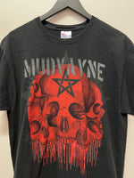 Vintage Mudvayne Heavy Metal Band Skulls T-Shirt Sz L