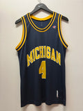 University of Michigan Wolverines Champion Basketball Jersey Sz 40