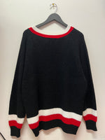Vintage University of Louisville V Neck Sweater Sz L