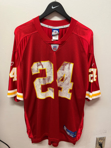 Kansas City Chiefs Law #24 Reebok Jersey Sz XL – 812 Vintage