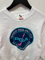 Vintage 1991 PGA Championship Crooked Stick Golf Club Crewneck Sweatshirt Sz M