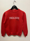 Vintage Indiana University Hoosiers Embroidered Crewneck Sweatshirt Sz M