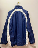 Blue & White Nike Windbreaker Jacket Sz XXL