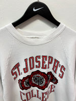 Vintage St. Joseph’s College Crest Crewneck Sweatshirt Sz M