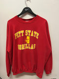 Pitt State Gorillas Crewneck Sweatshirt Sz XL