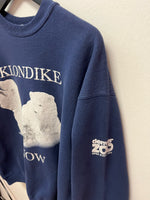 Vintage Denver Zoo Polar Bears Klondike Snow Sweatshirt Sz L