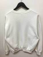 Vintage Pepsi-Cola White Crewneck Sweatshirt Sz L