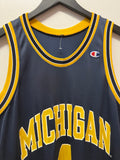 University of Michigan Wolverines Champion Basketball Jersey Sz 40
