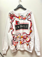 Vintage University of Louisville Cardinals Sweatshirt Sz XL