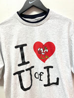 University of Louisville I Love UofL T-Shirt Sz L