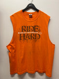 Las Vegas Harley-Davidson Ride Hard Sleeveless T-Shirt Sz XXXL