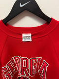 Vintage Georgia Bulldogs Red Crewneck Sweatshirt Sz S