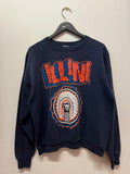 Vintage Fighting Illini Crewneck Sweatshirt Sz XL