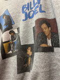 Vintage 1984 Billy Joel From a Piano Man to an Innocent Man Tour Sweatshirt with T-Shirt Sleeves Sz M