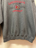 University of Louisville Cardinals Gray Embroidered Sweatshirt Sz XL