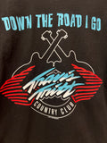 Vintage 2000 Randy Travis Down the Road I Go T-Shirt Sz L