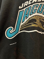 Vintage Jacksonville Jaguars Black Crewneck Sweatshirt Sz XL