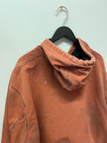 Brown Carhartt Lined Hooded Jacket Sz XXL