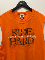 Las Vegas Harley-Davidson Ride Hard Sleeveless T-Shirt Sz XXXL