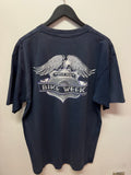 Vintage 1998 Bike Week Myrtle Beach Longhorn Snake T-Shirt Sz XL