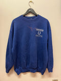 Vintage Indianapolis Colts 1999 AFC Eastern Champions Embroidered Crewneck Sweatshirt Sz XL