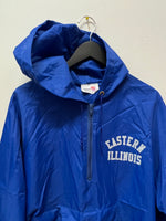 Vintage Eastern Illinois University 1/2 Zip Windbreaker Jacket Sz L