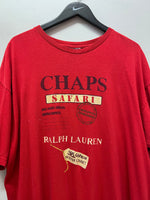 Chaps Ralph Lauren Safari Large Graphics T-Shirt Sz XL